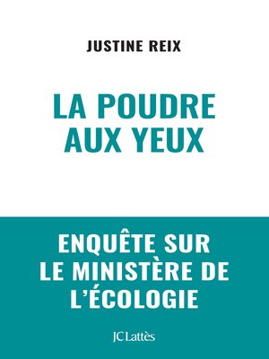 cover image of La poudre aux yeux